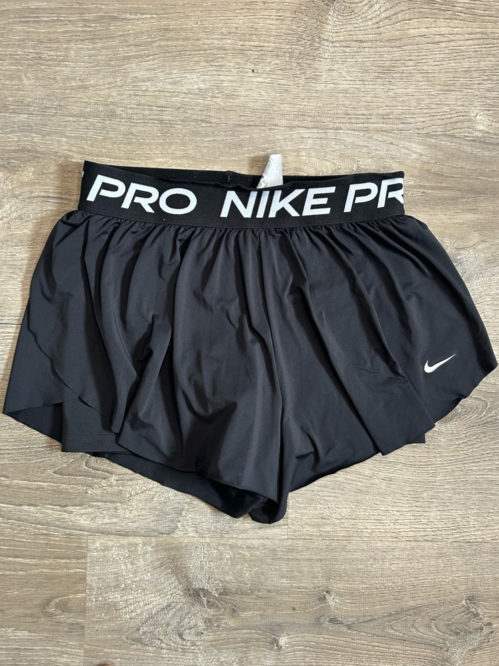 Nike Pro Black Girls Athletic Shorts